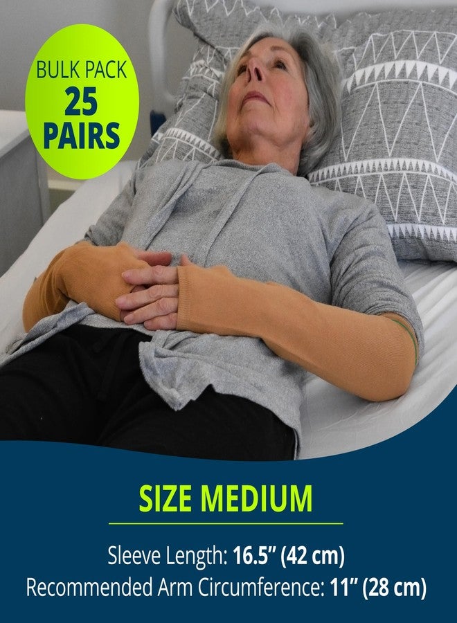 بوسي واقيات TIDI 6000B Posey SkinSleeves - متوسطة - 25 زوجًا من أكمام الذراع الواقية للبشرة الحساسة (50 كمًا إجمالاً) - الرعاية الصحية المنزلية - المستلزمات الطبية - Image 4